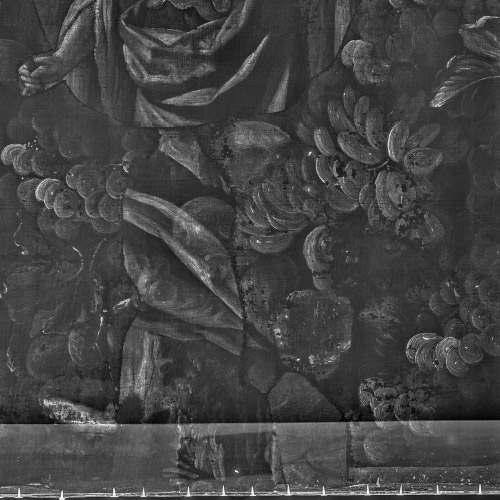 〈果實環串中的聖露西〉（局部）