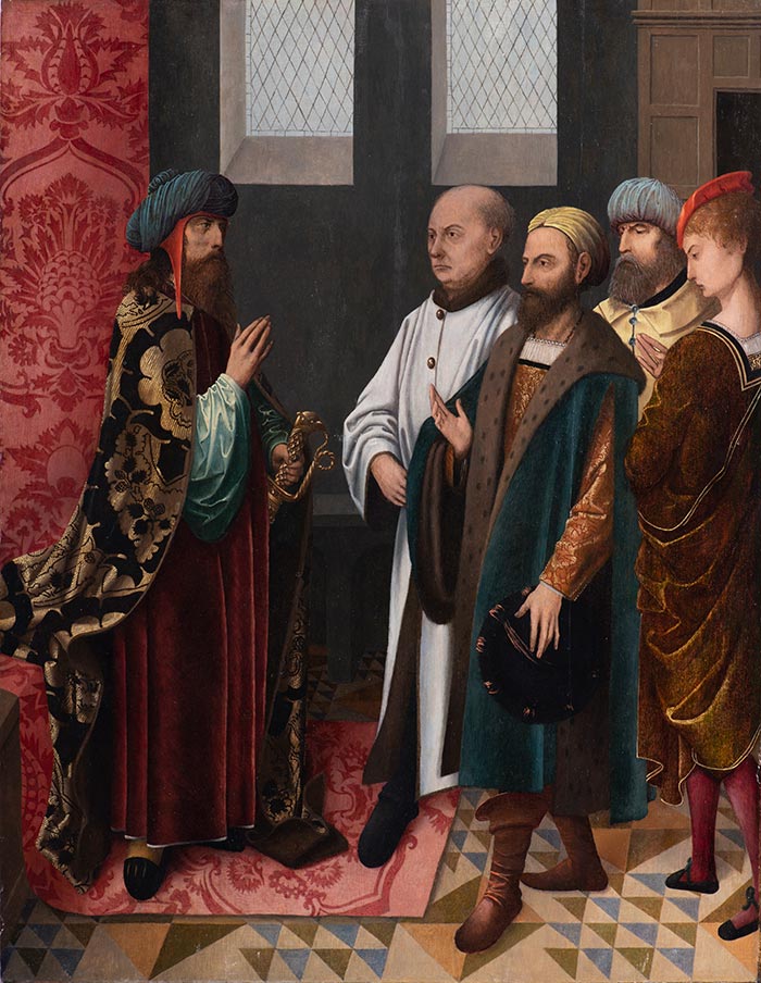 希律王向猶太文士詢問伯利恆之星-1